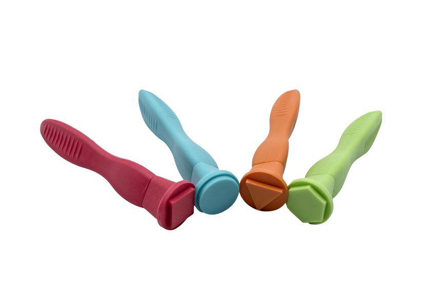 Soft Grip Geo Stempel 4er Set